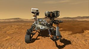 Gambar ilustrasi rover Perseverance milik NASA di planet Mars. Nasa.gov