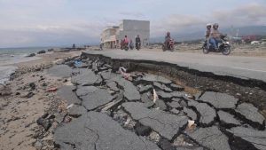 Penelitian Jepang menduga pola patahan seperti Inchworms memicu gempa bumi dahsyat supershear yang memunculkan tsunami di Palu, Sulawesi tahun 2018 lalu.